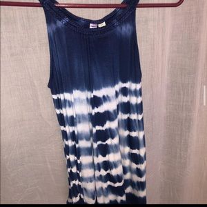 Tie dye tank top